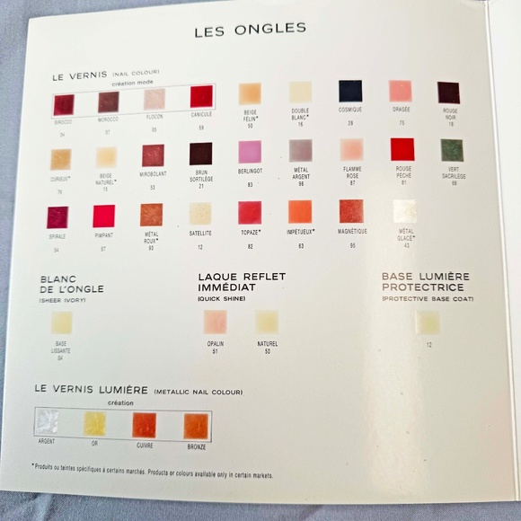 CHANEL VINTAGE CATALOGUE, 2000 MAKEUP, CREATION MAQUILLAGE PRINTEMPS 2000 CHANEL - Picture 10 of 16